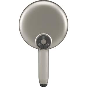 Statement 3-Spray Patterns with 2.5 GPM 5.125 in. Wall Mount Handheld Shower Head in Vibrant Brushed Nickel