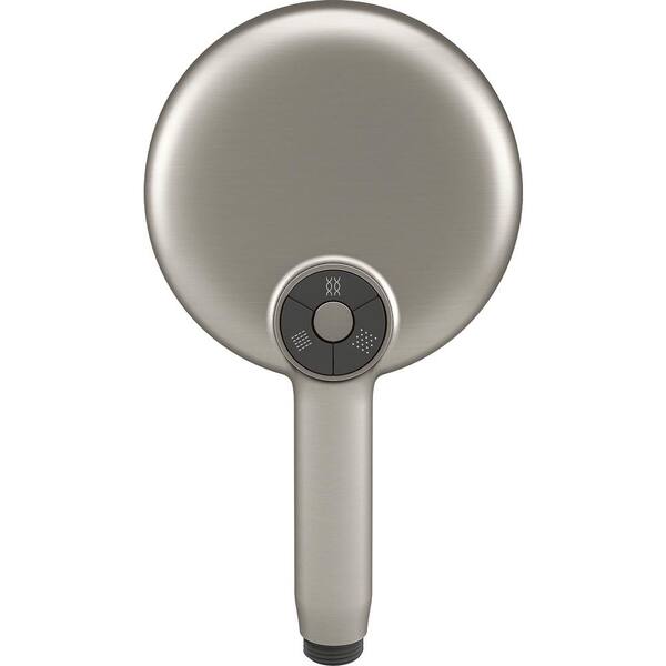 KOHLER Lively 4-Spray Patterns Wall Mount 4.312 in. Handheld Shower Head in  Vibrant Brushed Nickel K-R26822-G-BN - The Home Depot