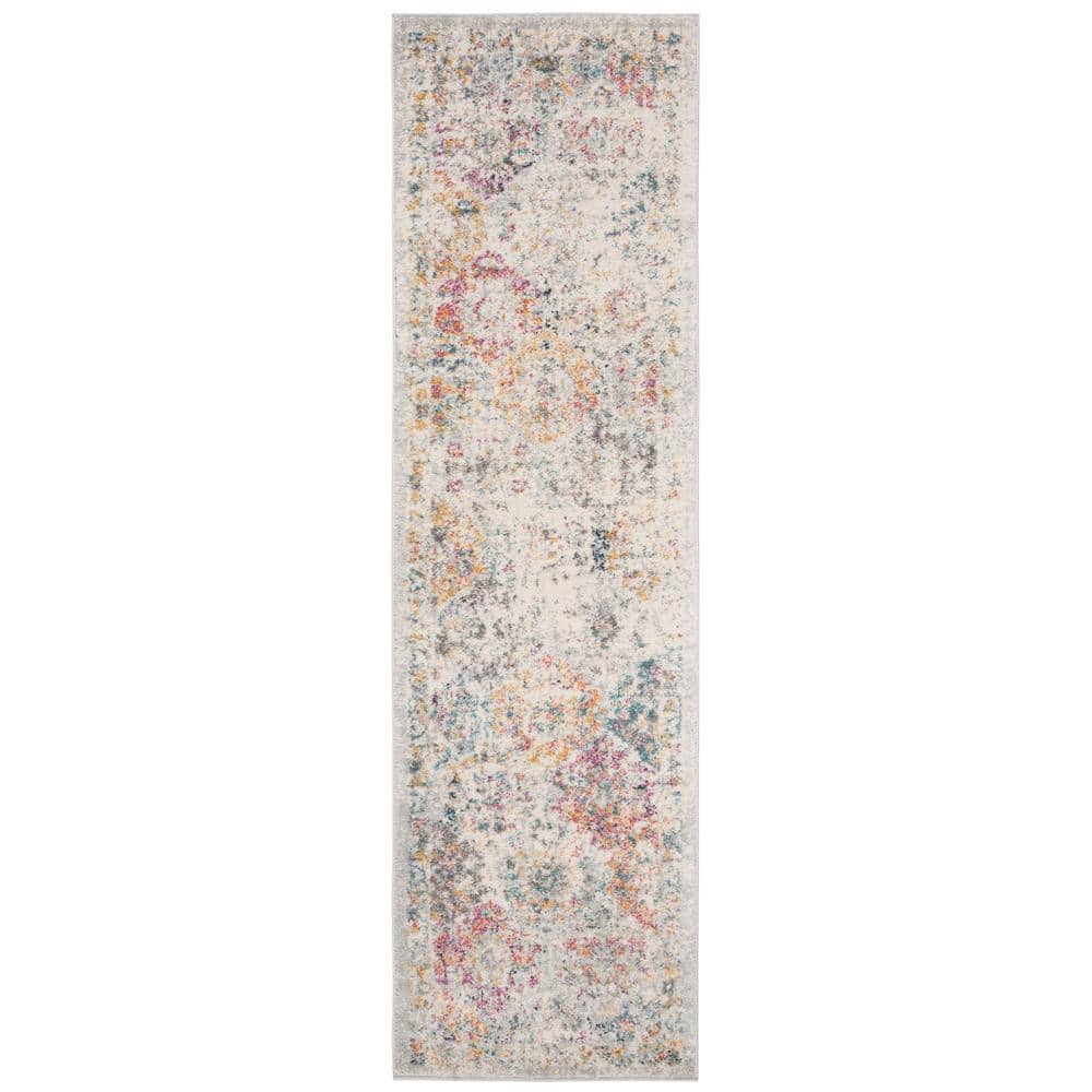 Madison Gray/Gold 2 ft. x 20 ft. Border Runner Rug price history on PriceWatchPro