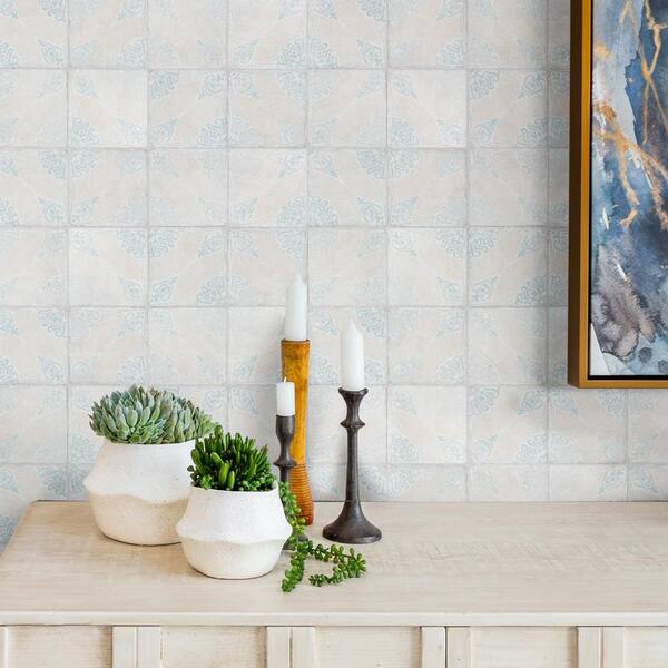 Barcelona Decor Montjuic 5-3/4 in. x 5-3/4 in. Porcelain Floor and Wall Tile (10.56 sq. ft./Case) Barcelona Decor Montjuic 5-3/4 in. x 5-3/4 in. Porcelain Floor and Wall Tile (10.56 sq. ft./Case)