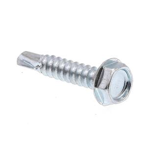 Self-Drilling Indented Hex Washer Head Zinc Plated Steel Prime-Line 9033038 Sheet Metal Screw Pack of 75 14 X 1 in Self-Drilling Indented Hex Washer Head Zinc Plated Steel Prime-Line 9033038 Sheet Metal Screw Pack of 75 14 X 1 in