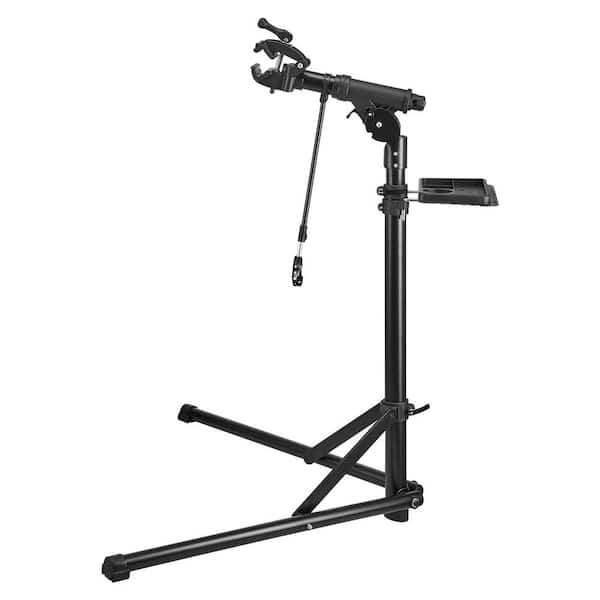 Bike Repair Stand, 85 lb. Heavy-Duty Bicycle Work Stand with 40.7-64.1 in. Adjustable Height and Magnetic Tool Tray
