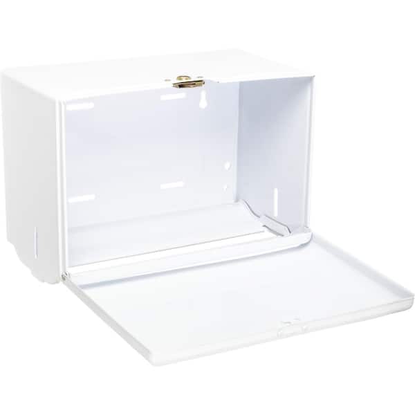 San Jamar Classic Commercial Lever Paper Towel Dispenser in. White T1100WH  - The Home Depot