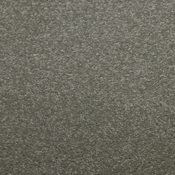 Home Decorators Collection Sweet Dreams I - Chrome - Gray 48 oz. SD Polyester Texture Installed Carpet