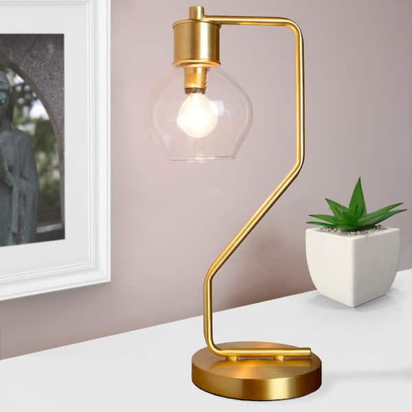 Brushed Gold Table Lamp, Gold Table Lamp No Shade