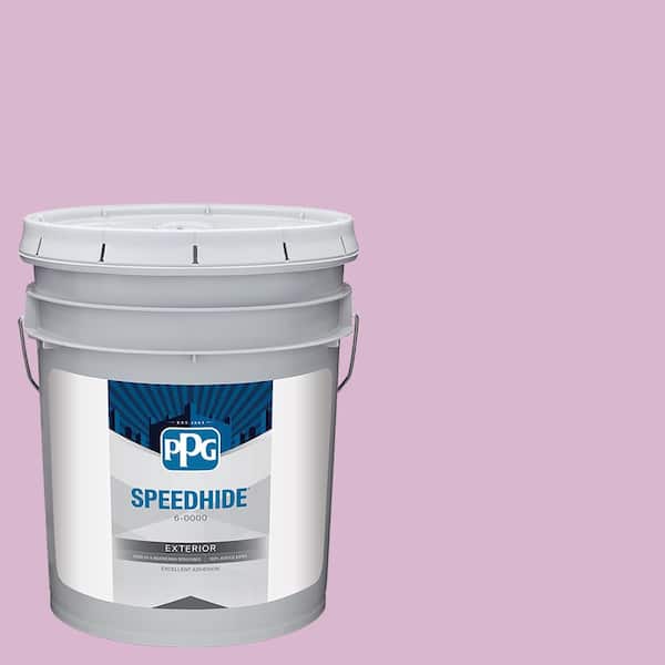 SPEEDHIDE 5 gal. Light Mulberry PPG1180-4 Semi-Gloss Exterior Paint