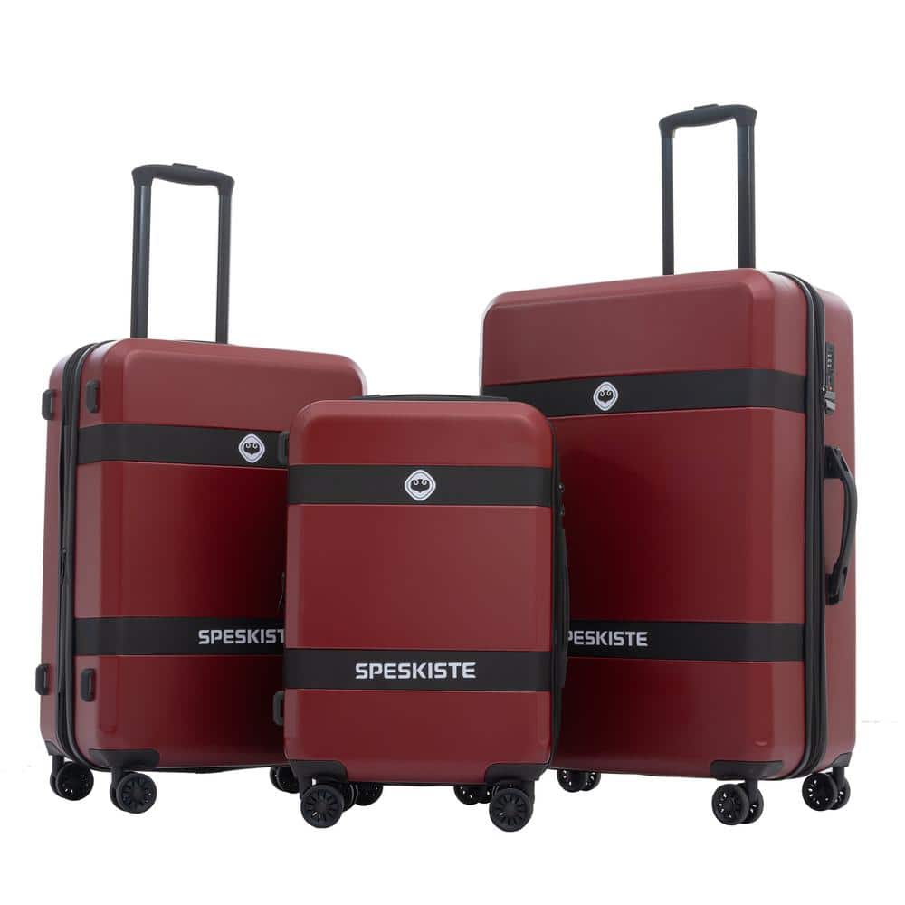 Luggage Expandable Suitcase ABS 3-Piece Set with TSA Lock Spinner Carry on 