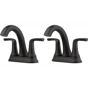 thumbnail image 2 of Pfister Ladera 4-Inch Centerset Bathroom Faucet With Spot Defense Brushed Nickel – LF048LRGS, 2-Handle, High Arc 2 of 6