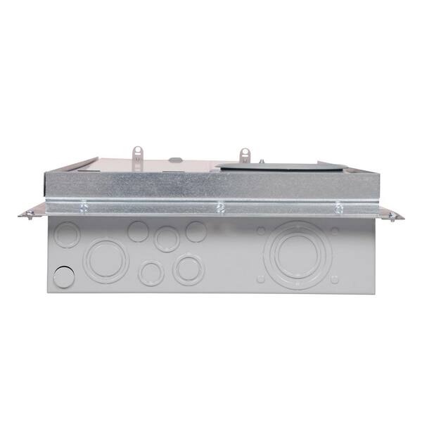 Eaton 200 Amp 120-Volt/240-Volt 20-Space 40-Circuit EUSERC BR Type Main Breaker Meter Breaker Flush, SR