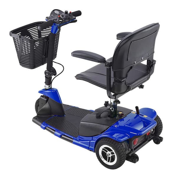 3 Wheel Folding Mobility Scooter for Adults & Seniors, Heavy-Duty 12 Mile Long Range, All Terrain, 265 lb. Capacity