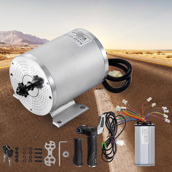 VEVOR Electric DC Scooter Motor 2000-Watt High Speed Brushless Motor Kit  4300 RPM for Bicycle Motorcycle ZLDJWS2KW48VDZKBSV9 - The Home Depot