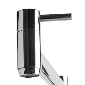 Deck Mount Potfiller in Polished Stainless Steel