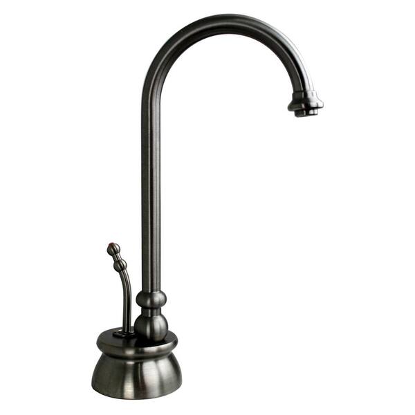 Westbrass 10 in. Calorah 1-Handle Hot Water Dispenser Faucet (Tank sold  separately), Satin Nickel D261-NL-07 - The Home Depot