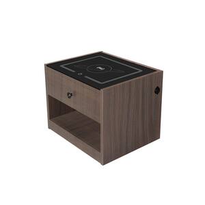 Simpli Home Amherst 2-Drawer Russet Brown Bedside Table (26 in. H x 24 in.  W x 16 in. D) AXCAMH-BSRUS - The Home Depot