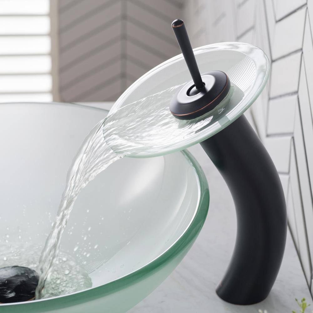 Elegant Gold Brass 12'' Modern Vessel Sink Faucet