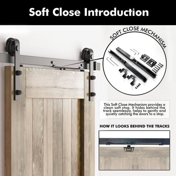 HOMACER 36 in. x 84 in. X-Frame Classic Gray Solid Pine Wood