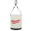 thumbnail image 2 of Milwaukee 48-22-8271 Canvas Utility Bucket – White, 75lb Capacity, Tool Storage 2 of 5