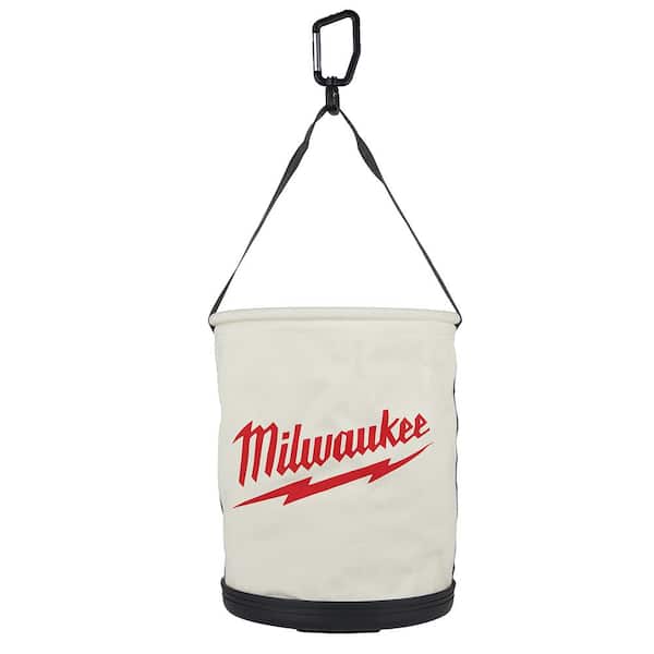 Milwaukee 12 in. Canvas Utility Bucket Tool Bag