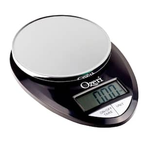 Pro Digital Kitchen Food Scale, 1 g to 12 lbs. Capacity, in Stylish Black