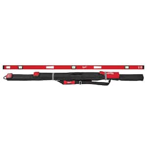 78 in. Magnetic I-Beam Level with 78 in. Soft Side Level Tool Bag (2-Piece)