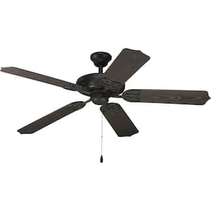 AirPro 52 in. Indoor or Outdoor Forged Black Ceiling Fan
