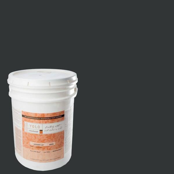 YOLO Colorhouse 5-gal. Nourish .06 Flat Interior Paint-DISCONTINUED