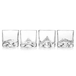 Peaks Crystal 11.5 oz. Whiskey Glasses Collectors Edition (Set of 4)