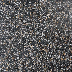 Terra Italia Cava Notte 23.62 in. x 23.62 in. Honed Marble Floor and Wall Tile (3.87 sq. ft./Each)