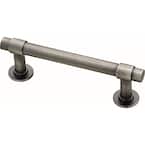 Essentials Francisco 3 in. (76mm) Center-to-Center Heirloom Silver Drawer Pull (10-Pack)
