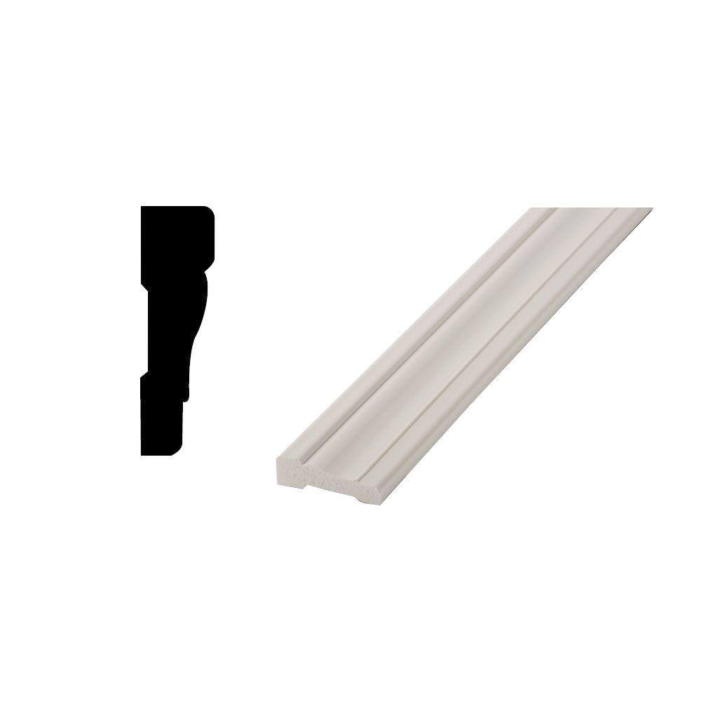 Woodgrain Millwork TIM 356 11/16 in. x 2-1/4 in. Polymer Casing ...