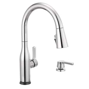 Marca Single-Handle Touch Pull-Down Sprayer Kitchen Faucet with ShieldSpray Technology in Chrome