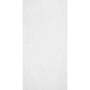 Textured 2 ft. x 4 ft. Suspended/Drop Square Edge Lay-in Ceiling Tile (2400 sq. ft. / pallet)
