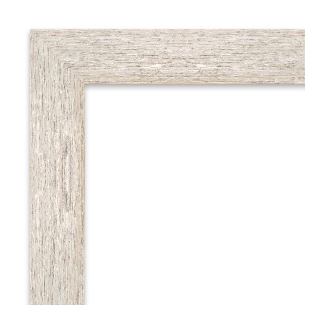 Whitewash Distressed Wood Single Photo Frame 19" x 16"
