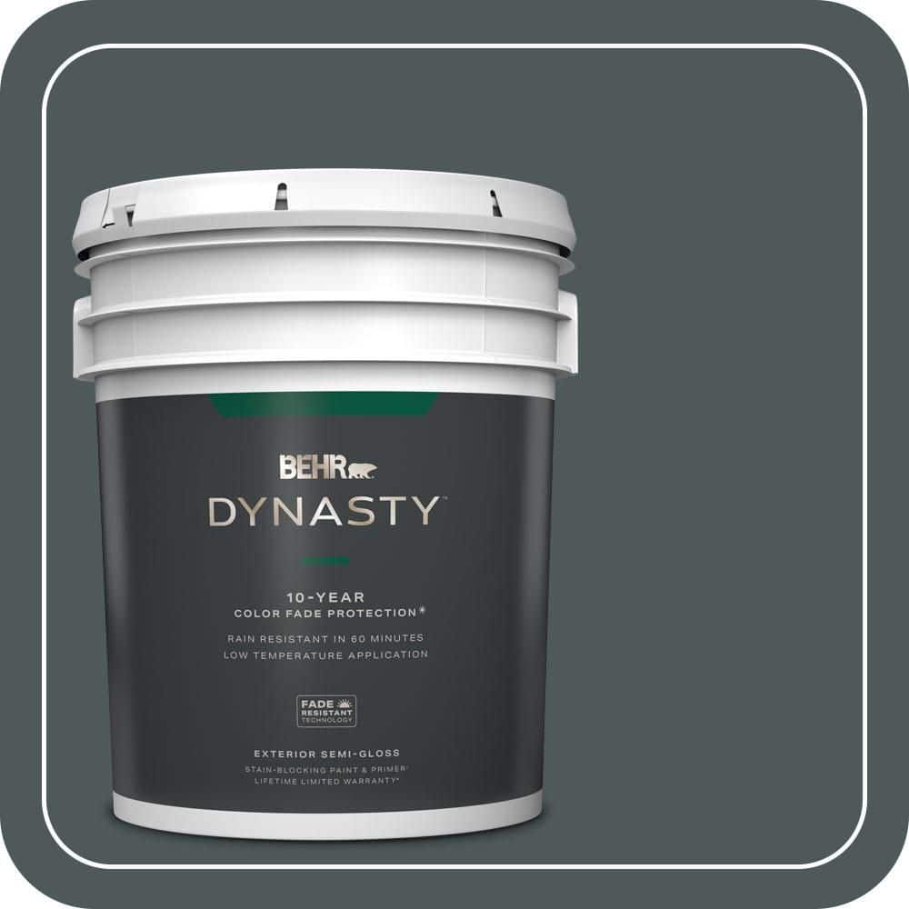 5 gal. #N440-7 Midnight in NY Semi-Gloss Exterior Stain-Blocking Paint & Primer price history on PriceWatchPro