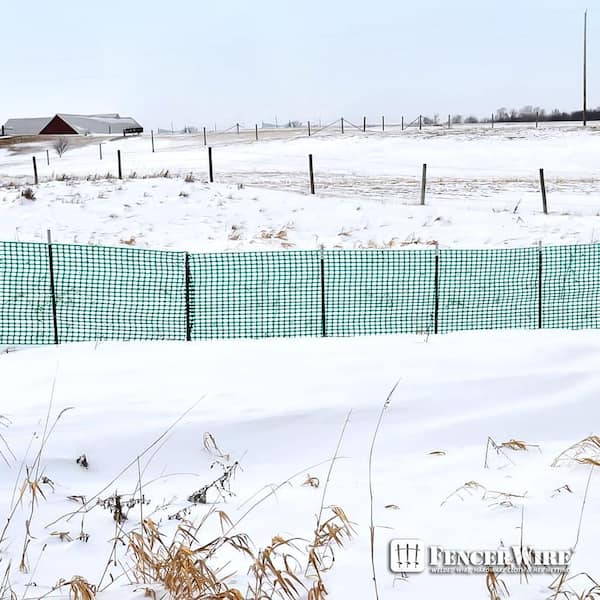 Heavy Duty Plastic Deer Fence  Shop Custom Plastic Snow Fencing and Snow  Netting - US Netting