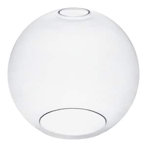 2-1/4 in. Fitter Small Clear Glass Globe Pendant Lamp Shade