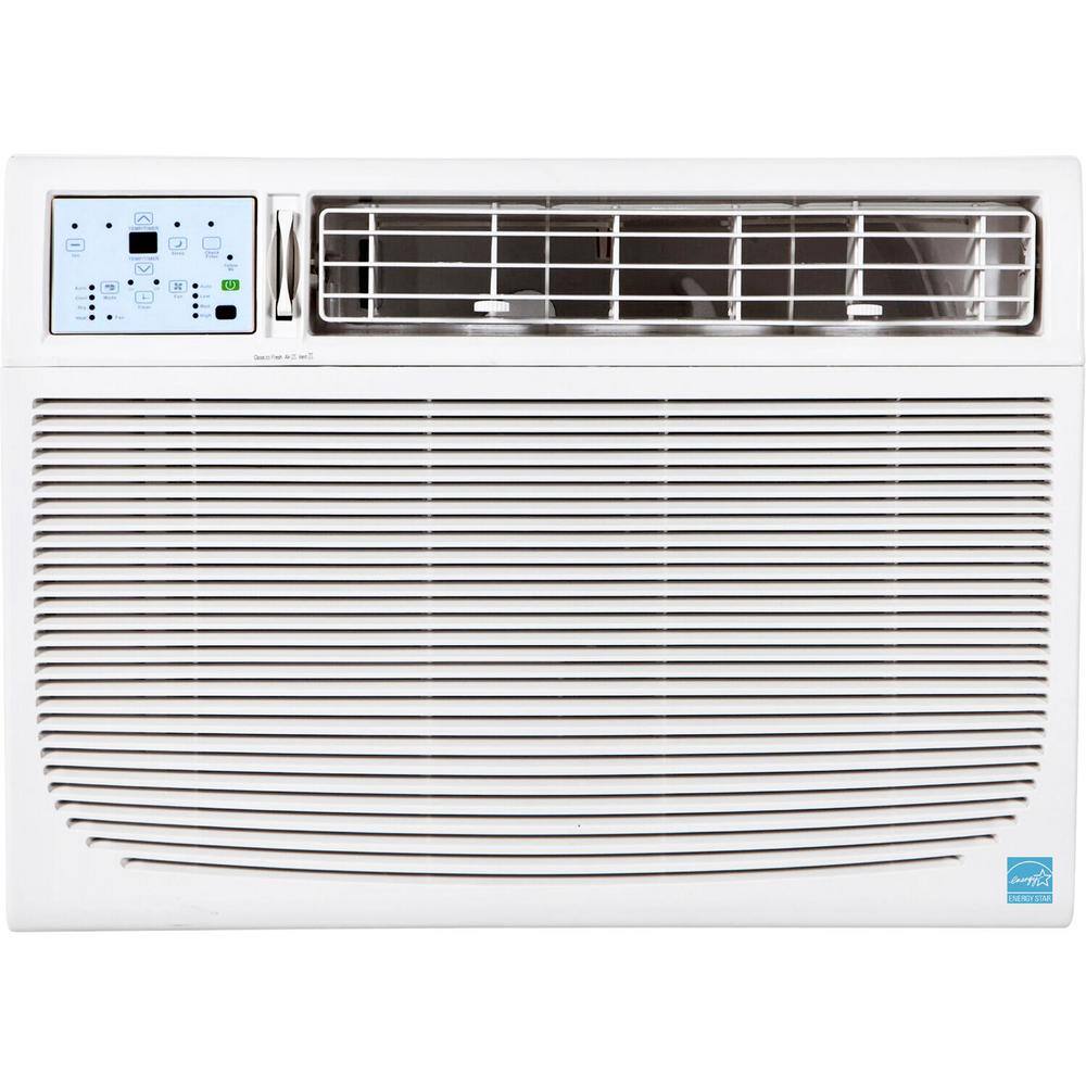 White 18,000 BTU Window Air Conditioner with Remote Control