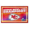 FANMATS NFL - Kansas City Chiefs Helmet Rug - 5ft. x 8ft. 5788 - The Home  Depot