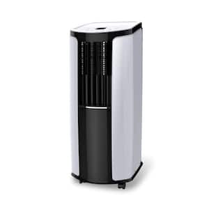 12000 BTU Portable Air Conditioner with Heater in White + Wi-Fi Control