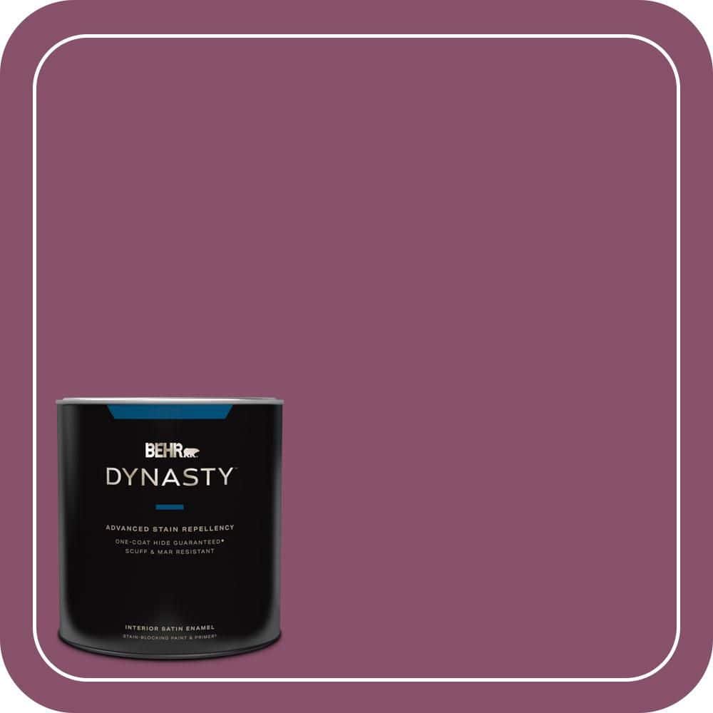 1 qt. #M120-7 Raspberry Crush Satin Enamel Interior Stain-Blocking Paint & Primer price history on PriceWatchPro