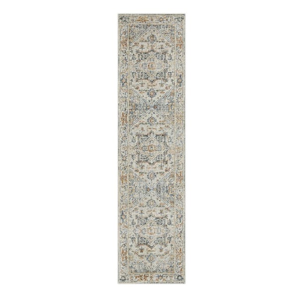 Mohawk Home Serpette Cream 2 ft. x 10 ft. Runner Rug