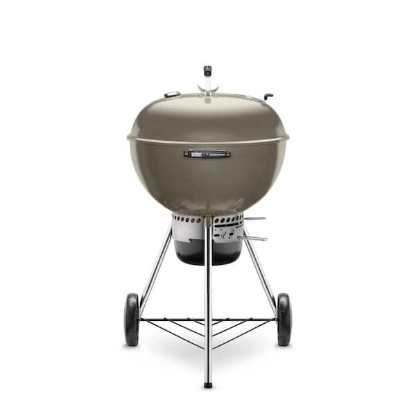 Weber Master-Touch 22 in. Charcoal Grill in Smoke with Built-In Thermometer