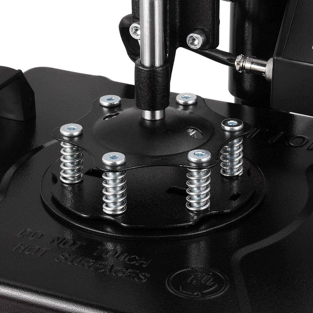 Black and Red 5-in-1 Digital Heat Press Machine
