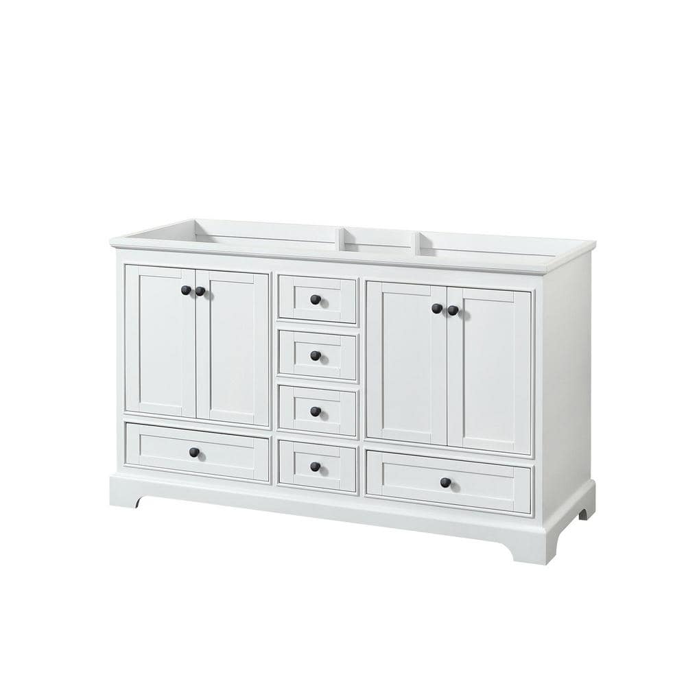 Wyndham Collection Deborah 59.25 in. W x 21.5 in. D x 34.25 in. H