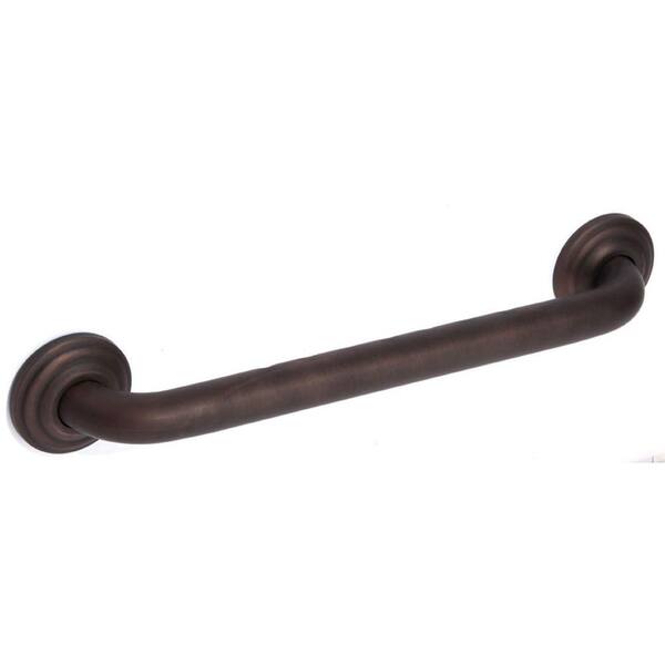 Taymor Brentwood 24 in. x 1.25 in. Safety Grab Bar in Oil Rubbed Bronze