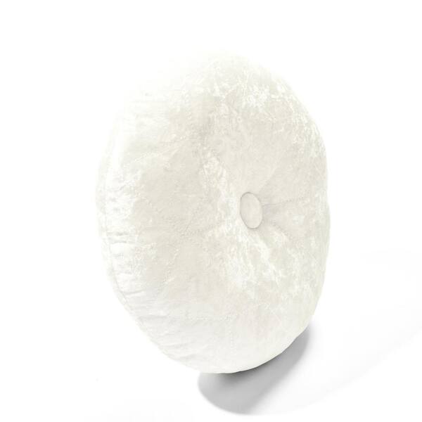 round white pillow