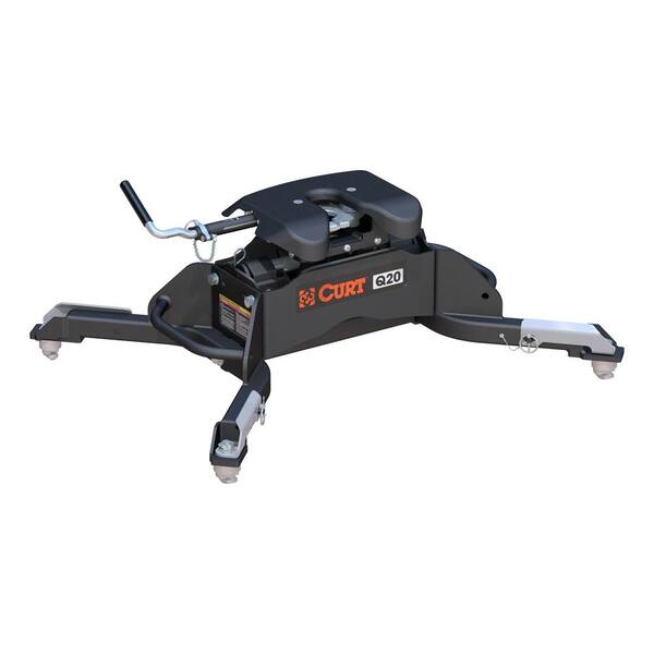 CURT Q20 5th Wheel Hitch with Ram Puck System Legs CURT Q20 5th Wheel Hitch with Ram Puck System Legs