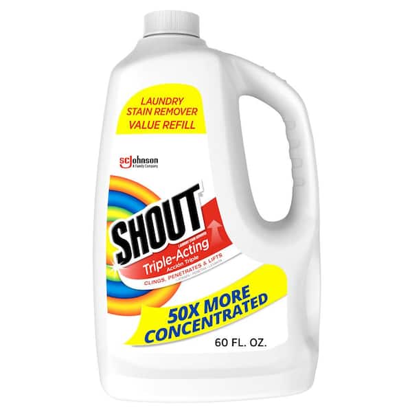 Shout 60 fl. Oz. Triple-Acting Liquid Refill Fabric Stain Remover