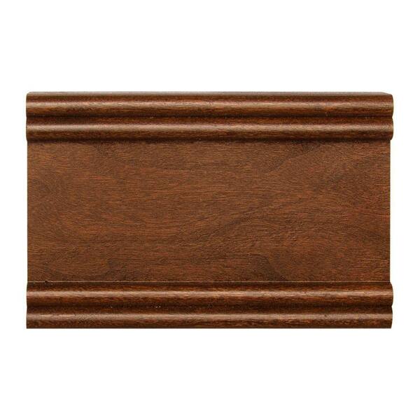 American Woodmark 4 x 2 1/2 in. Cabinet Door Sample in Spice