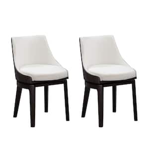 Orleans Swivel Low Back Dining Chairs - (Set of 2)
